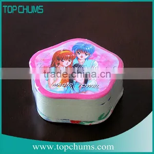 Custom Shape Promotional Heart Shape Compressed Towel,ccompress Towel,folding Magic Towel thumbnail-1