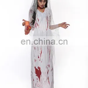 OEM Service Zombie Women Ghost Bride Of Doom Costume thumbnail-3