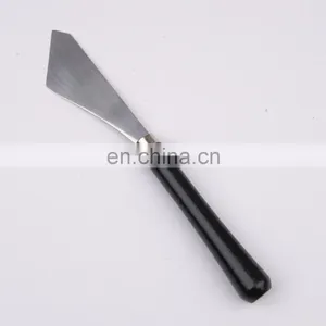 Black Round Wooden Handle Palette Knife thumbnail-1