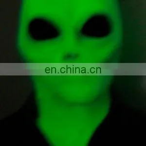 2015 the Latest Design Prop With New Product as Shiny Led Dress Alien Rubber Mask thumbnail-2