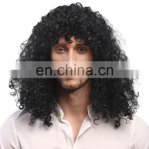 Black Party Wig, Party Afro Wig P-W191 thumbnail-4