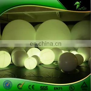 Custom Size LED Glow Balloon Inflatable Zygote Interactive Ball LOGO Printing Advertising Party Display With Colored Lightings thumbnail-6
