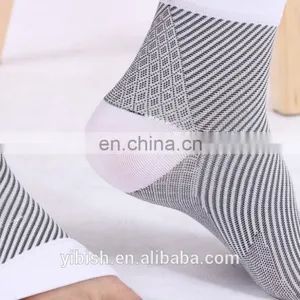 Athletic Knitted Open Toe Compression Ankle Socks For Sports#YLW-03 thumbnail-5