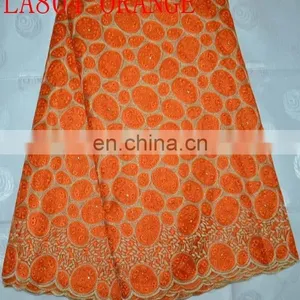 High Quality Swiss Voile Lace Fabric(FL804) African Heavy Lace thumbnail-6