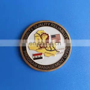 High Quality Gold Plating USA and Iraq National Coins Gifts thumbnail-1