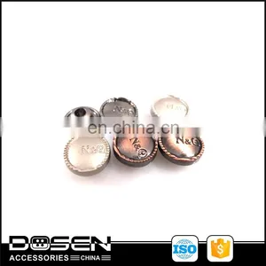 Anti Brass+ Brush Effect Metal Buttons and Studs for Clothing,shoes Decorative Metal Studs for Clothing Factory,metal Stud Boot thumbnail-1
