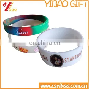 Wholesale Bulk Buy From China Cheap Custom Colorful Silicone Bracelet for Christmas Gift thumbnail-3