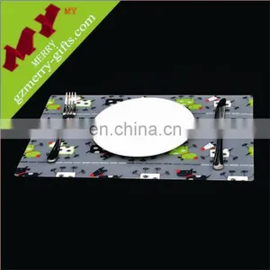Cheaper Personalized Table Placemat / Custom Pvc Placemat Wholesale thumbnail-1