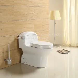 Best Selling Factory S-trap Siphonic One Piece Toilet thumbnail-1