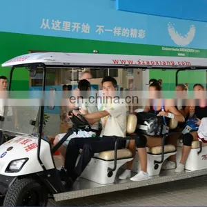48volt Electric 8 Person Golf Cart Golf Buggy With CE Certificate and Steel Golf Cart Body thumbnail-2