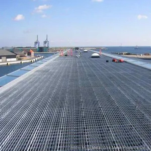 Customized Galvanized Steel Grating / Drain Grating Covers / Catwalk Steel Grating thumbnail-2