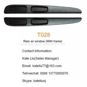 Toyota Coaster Rear Air Window(With Frame) (T028) thumbnail-1
