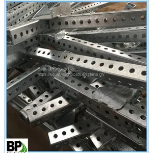 Steel Traffic Sign Posts,Square Sign Post U Channel Post for American Customers thumbnail-2