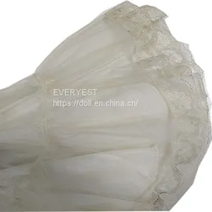 Frida White Lace Dress for 18 Inch Vinyl Collectable Doll Accessories thumbnail-2