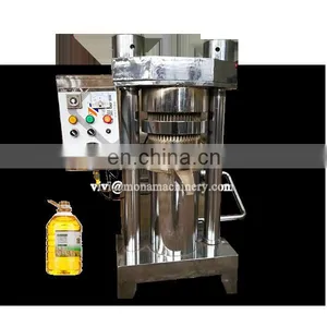 Hydraulic Electric Walnut Oil Presser Cold Sesame Cocoa Butter Press Equipment thumbnail-3