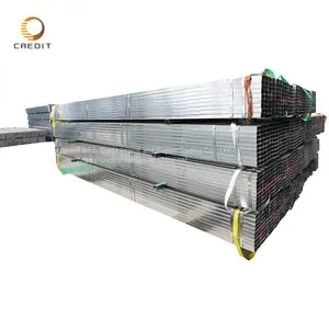 ASTM Steel Profile ms Square Tube Galvanized Furniture Rectangular Pipe Factory Construction Rectangular Pipe For Sale thumbnail-1