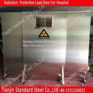 Operating Room Hygiene 2mmpb Single Sliding Lead Door / Hemetic Door thumbnail-3