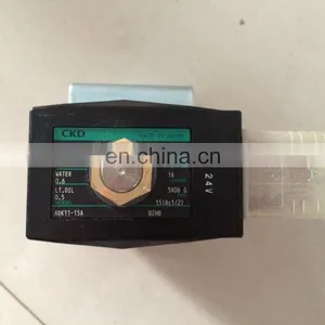 CKD Pneumatic Solenoid Water Valve ADK11-15A-B2HB-DC24V Copper Material thumbnail-2