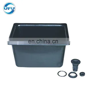 Chemical Lab Accessories PP Acid Resistant Laboratory Sinks With Overflow thumbnail-1