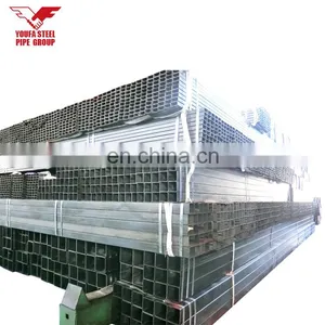 Favorable Production of Construction Pipeline Galvanized Square Steel Pipe thumbnail-3