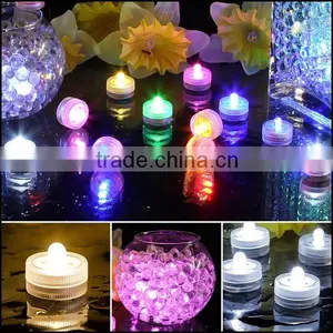 Wholesale LED Subenersible Waterproof Candle Tea Lights-Yellow SNL068 thumbnail-5