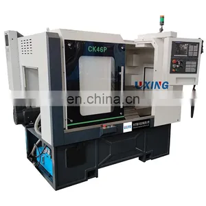 Combination Lathe Milling Machine Cnc CK46P German Cnc Machines Metal Lathe Medium thumbnail-3
