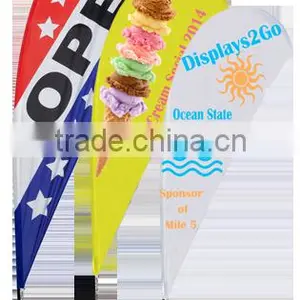 2016 Promotional Cheap Custom Beach Flag thumbnail-1