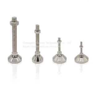 SUS304 Stainless Steel Universal/Swivel Feet Leveler Foot Height Adjustable Leveling Foot thumbnail-4