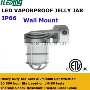 Weatherproof Industrial Metal Cage Bulb Protector Wall Mount Light Fixture thumbnail-1