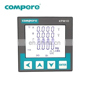 3 Phase Rs485 Modbus LCD Digital Panel Multifunction Electric Meter thumbnail-4