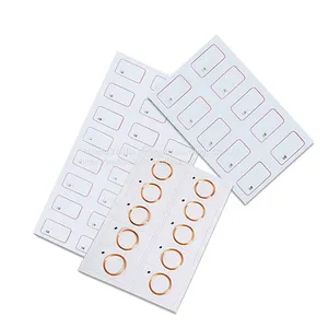 3X8 13.56MHz FO8 Chip PVC Contactless Inlay for Membership Cards thumbnail-1