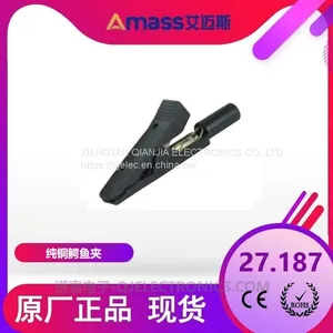 Crocodile Clip With 2mm Scoket Brass Alligator Clips 27.187 thumbnail-1