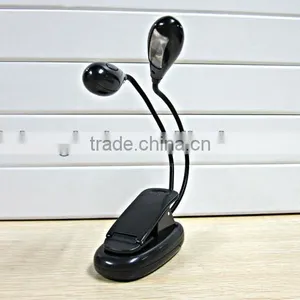 Portable Two LED Folding Book Light With Clip thumbnail-1