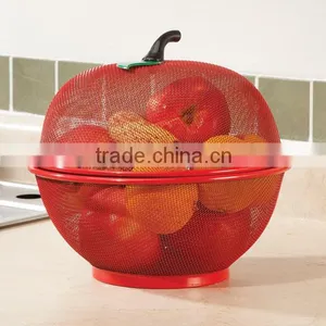 KH Steady Product Quality Cute Apple Shape Fruit Basket thumbnail-3