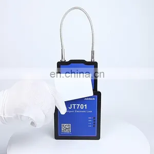High Quality IP67 Waterproof GPS Electronic Lock JT701 for Fixed Tracking Cargo Anti-theft Container thumbnail-3