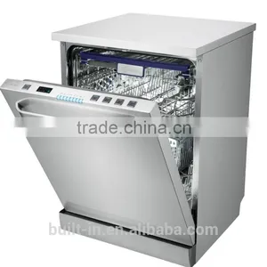 Freestanding Dishwasher Dual Zone Wash Commercial Diswasher in Stainless Steel thumbnail-1