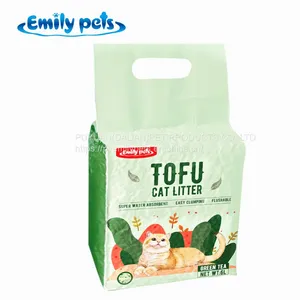 Clumping Tofu Cat Litter 100% Natural for Cats China Wholesale thumbnail-2