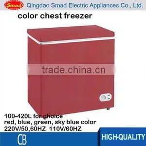 Commercial Ice Cream Color Solid Door Top Open Chest Deep Freezer thumbnail-4