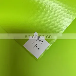High Quality Green Coated Waterproof PVC Tarpaulin Inflatable Fishing Boat Fabric thumbnail-5