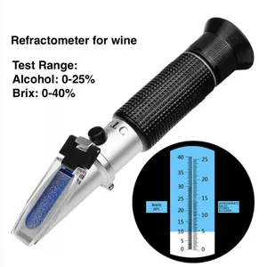 Optical Instruments Refractometers Wine Brix and Alcohol Meter Test thumbnail-1