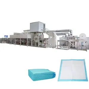 Full Servo Automatic Semi-auto Under Pad Machine Production Line thumbnail-1