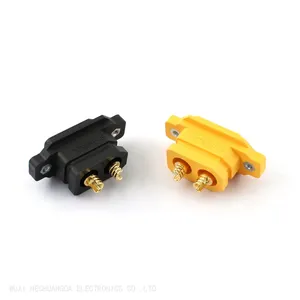 XT90NE-F Connector 45A 50A High Current Panel Mount Connector XT90NE-F RC Connector thumbnail-1