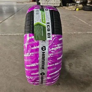 Hanmix Wholesale PCR Passenger Car Tyres New White Wall R14 R15 R16 205/55r16 Pneu All Terrain Radial Tubeless Tire for Sale Price Llantas thumbnail-1