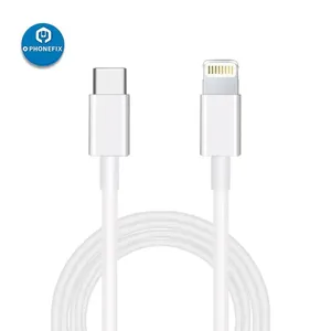 USB C to Lightning Charging Cable Charger For IPhone / IPad / MacBook thumbnail-4