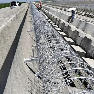 Barbed Wire and Razor Ribbon Fences High Security and Perimeter Fencing thumbnail-1