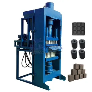 Hookah Charcoal Molding Machine Flammable Charcoal BBQ Carbon Hydraulic Press Anthracite Charcoal Molding Production Line EPC thumbnail-1
