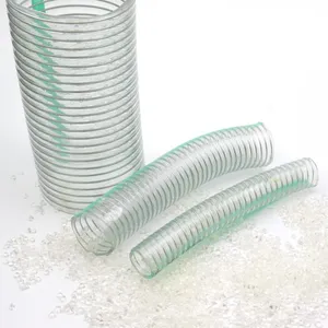 Marine Grade PVC Granules Super Soft Clear Garden Hose Pressure Spray Modified PVC High Compounding Particle Grains Pellet Form thumbnail-1