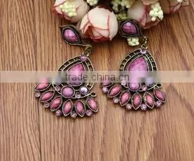 Beautiful Vintage Drop Beads Hooks Fancy Earring Designer thumbnail-2