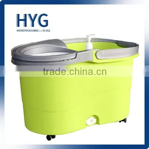 360 Cleaning Floor Mop With Removeable Basket thumbnail-1