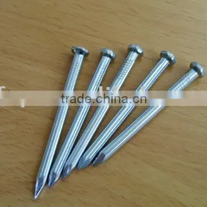 Galvanized Grooved Shank Steel Nails thumbnail-1